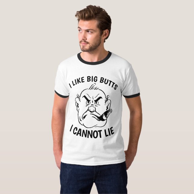 Camisetas masculinas divertidas para CIGAR LOVER (Anverso completo)