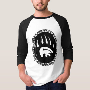 Camisetas masculinos de la tribu de los osos de ar