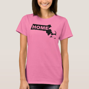 Camisetas Massachusetts Hogar Lejos Del Estado