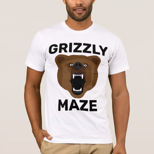 Camisetas MAZE GRIZZLY (Anverso)
