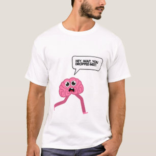 Camisetas Meme divertidas del cerebro