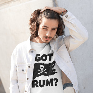CAMISETAS MENS DE PIRATE RUM DAD