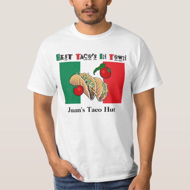 Camisetas mexicanas del restaurante (Anverso)