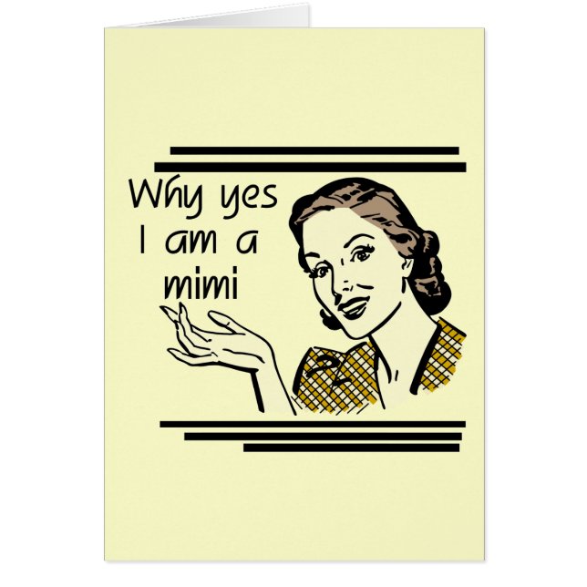 Camisetas Mimi y regalos retros (Frente)