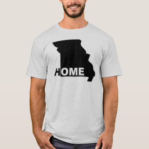 Camisetas Missouri Hogar Lejos Del Estado Tees
