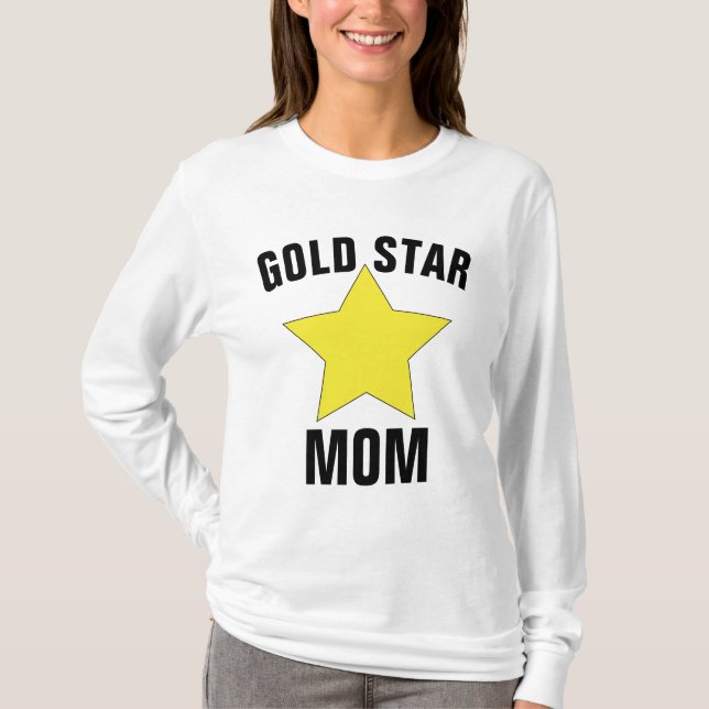 Camisetas MOM DE GOLD STAR, soldado caído (Anverso)