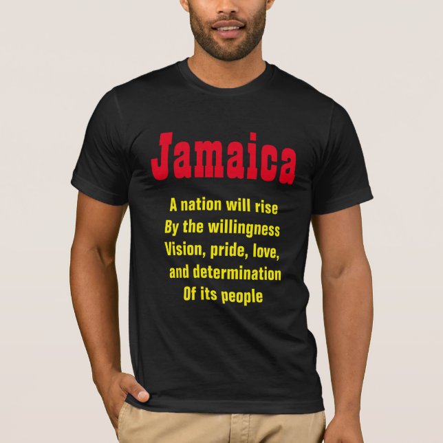 Camisetas motivacionales de Jamaica (Anverso)