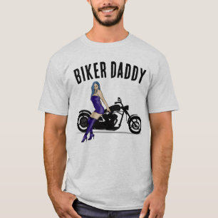 Camisetas MOTORCYCLE BIKER DADDY DAD