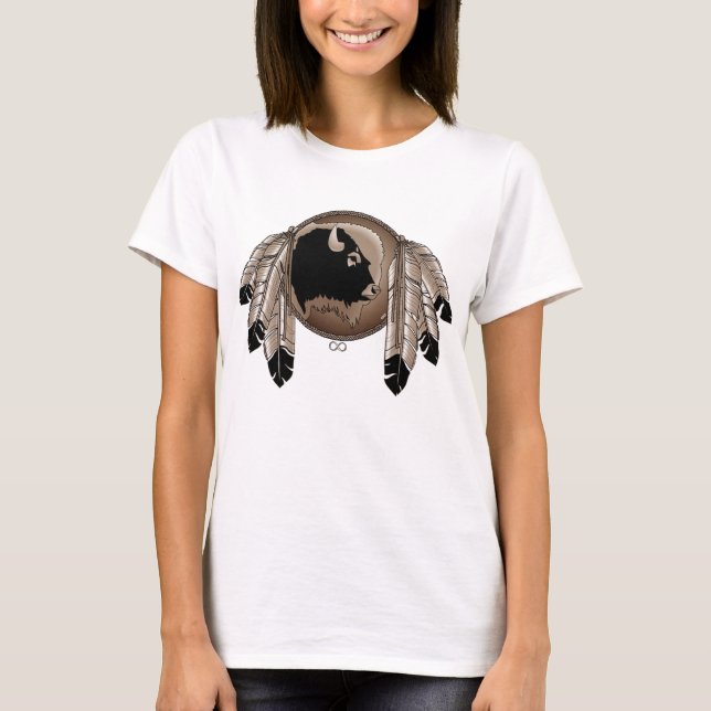 Camisetas nativo del arte de la fauna de las (Anverso)