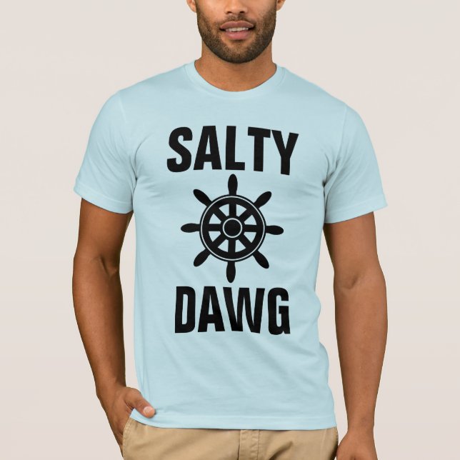 CAMISETAS NÁUTICAS DE SALTY DAWG MEN (Anverso)