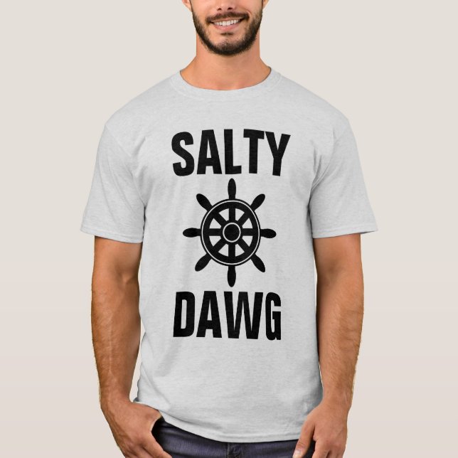 CAMISETAS NÁUTICAS DE SALTY DAWG MEN (Anverso)