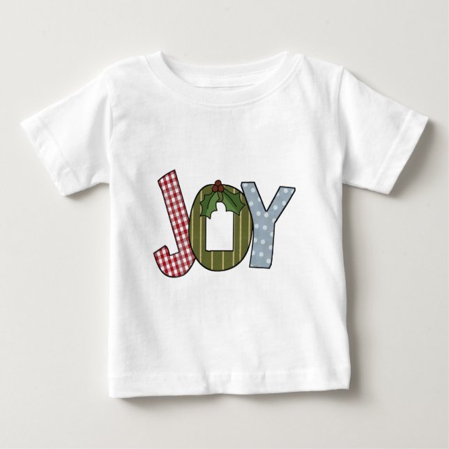 Camisetas navideñas JOY y regalos (Anverso)