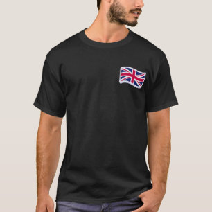 Camisetas negras de hombre con Union Jack