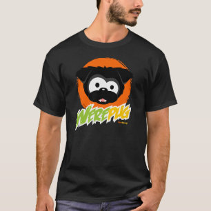 Camisetas negras de la oscuridad de WerePug
