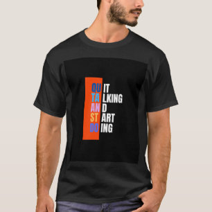 Camisetas negras de media manga para gente intelig