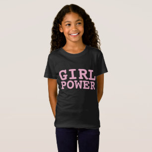 CAMISETAS NEGRAS PARA CHICAS PODER FEMENINO
