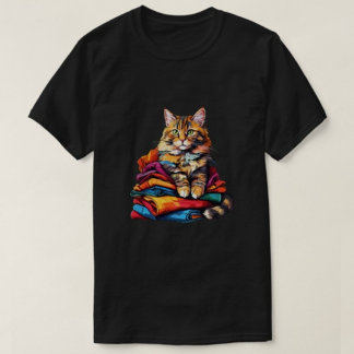Camisetas negras para hombres modernos de la impre