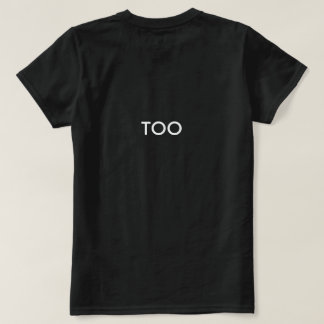 camisetas negro de la materia de las vidas