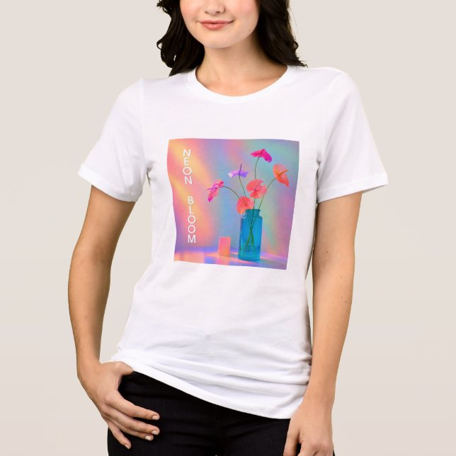 Camisetas Neon Bloom (Anverso)