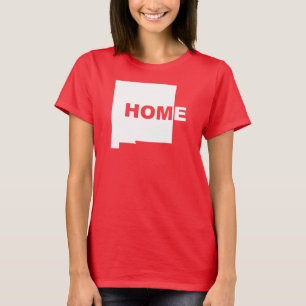 Camisetas New Mexico Hogar Lejos Del Estado