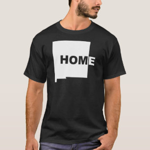 Camisetas New Mexico Hogar Lejos Del Estado