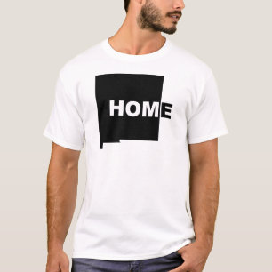 Camisetas New Mexico Hogar Lejos Del Estado