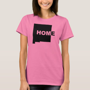 Camisetas New Mexico Hogar Lejos Del Estado