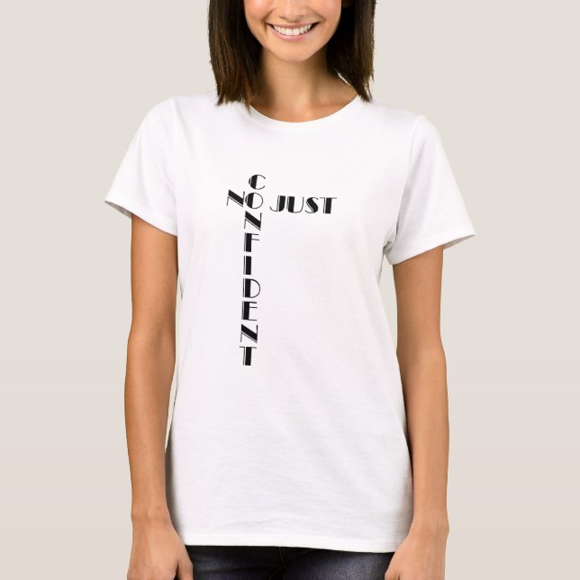 Camisetas No Solo Confiadas (Anverso)