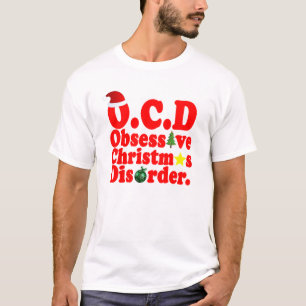 Camisetas obsesivas .png del desorden del navidad