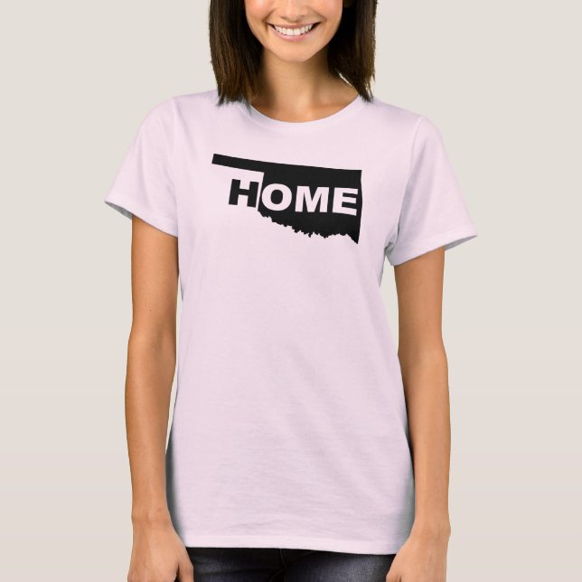 Camisetas Oklahoma Hogar Lejos Del Estado (Anverso)
