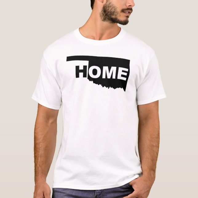 Camisetas Oklahoma Hogar Lejos Del Estado (Anverso)