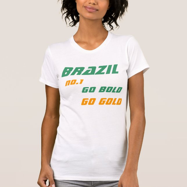 Camisetas olímpicas de Brasil (Anverso)