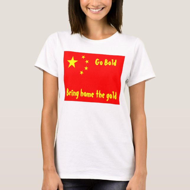 Camisetas olímpicas de China (Anverso)