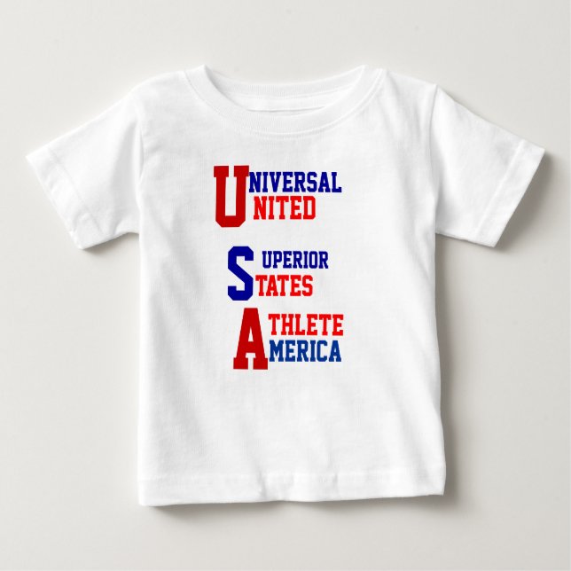 Camisetas olímpicas de Estados Unidos (Anverso)