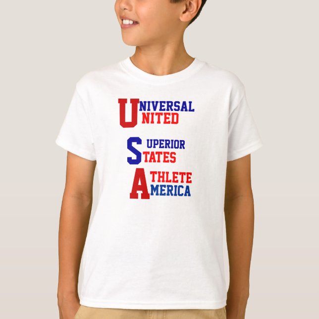 Camisetas olímpicas de Estados Unidos (Anverso)
