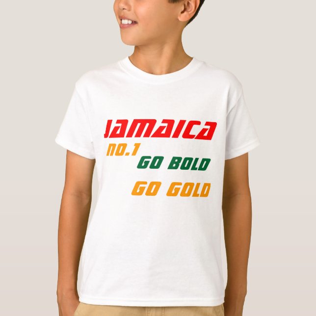 Camisetas olímpicas de Jamaica (Anverso)