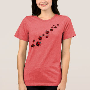 Camisetas orgánicas de gamba Camisetas de aves mar