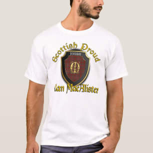 Camisetas Orgullosas Escocesas Clan MacAlister