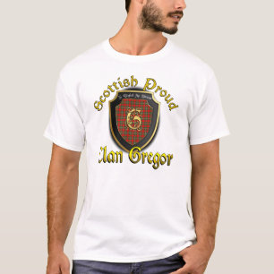 Camisetas Orgullosas Escocesas del Clan Gregor