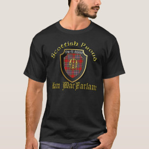 Camisetas Orgullosas Escocesas del Clan MacFarlane