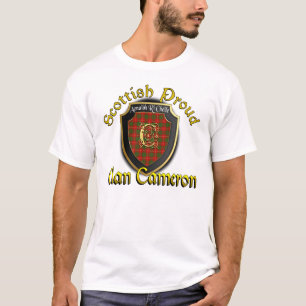 Camisetas orgulloso escocés de Cameron del clan