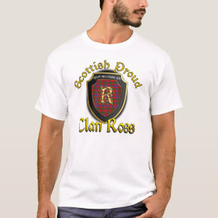 Camisetas orgulloso escocés de Ross del clan
