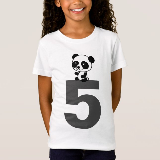 Camisetas OSAO 5 CINCO OSO PANDA (Anverso)