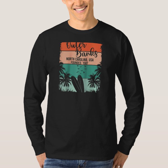 Camisetas Outer Banks Hombres Mujeres Niños Obx No (Anverso)