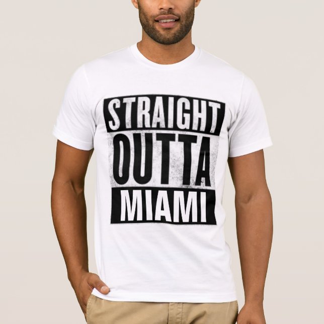 Camisetas OUTTA MIAMI (Anverso)