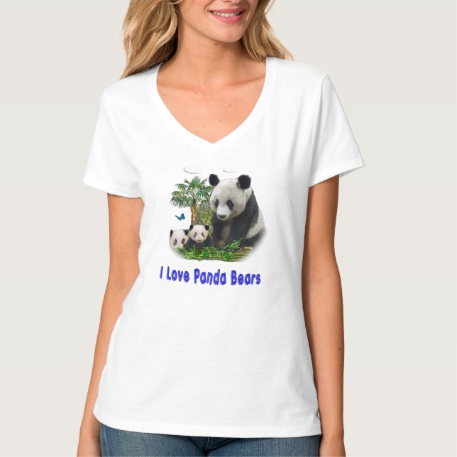 Camisetas Panda Bear (Anverso)