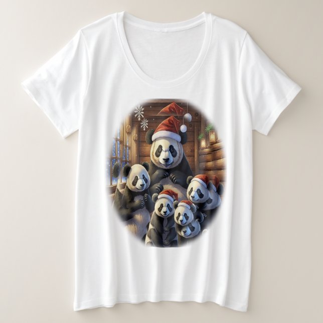 Camisetas Panda Bear (Anverso del diseño)