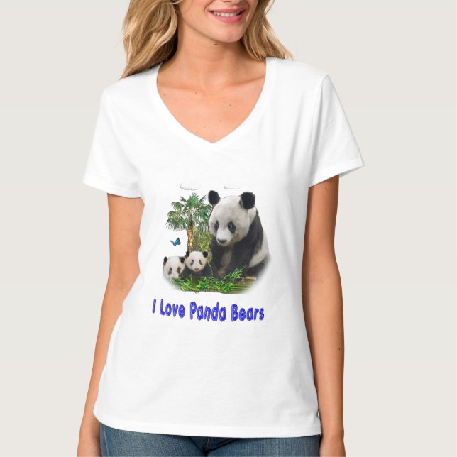 Camisetas Panda Bear (Anverso)