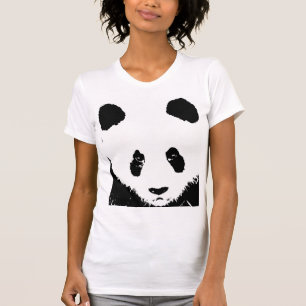 Camisetas Panda Pop Art