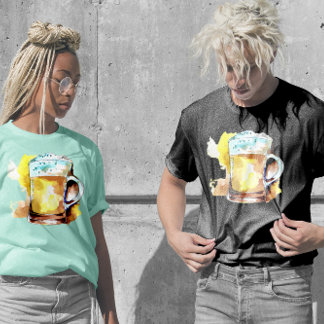 Camisetas para Amantes de Beber Cerveza